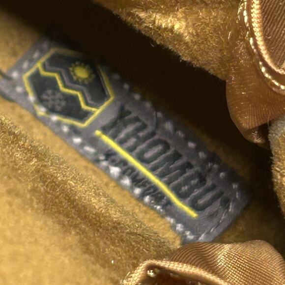 Khombu Combat Suede Sherpa Boots Womens Size 8 Duck Hiking Waterproof Snow - Picture 12 of 15